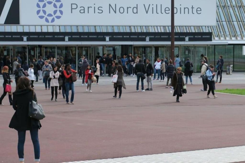 Studio 2 Pers Paris/Bourget/Cdg/Parc D'Exposition Aulnay-sous-Bois Exterior photo